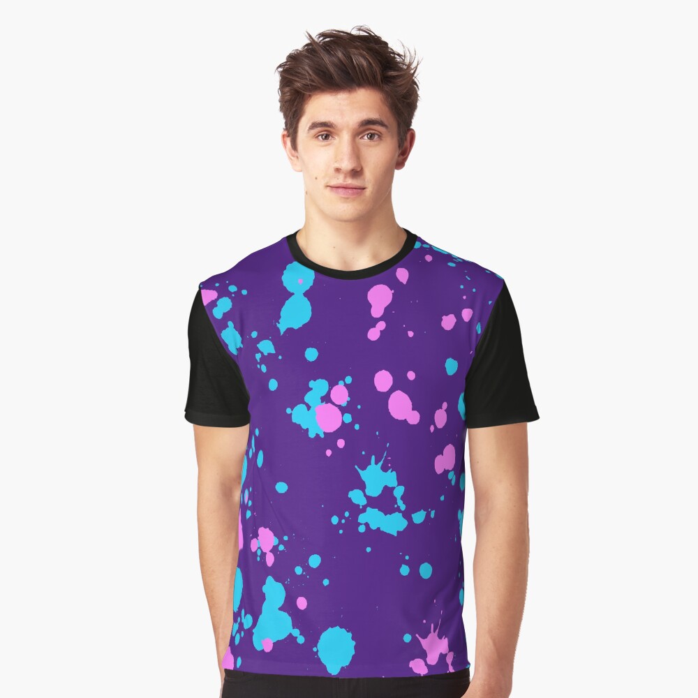 eleven paint splatter shirt