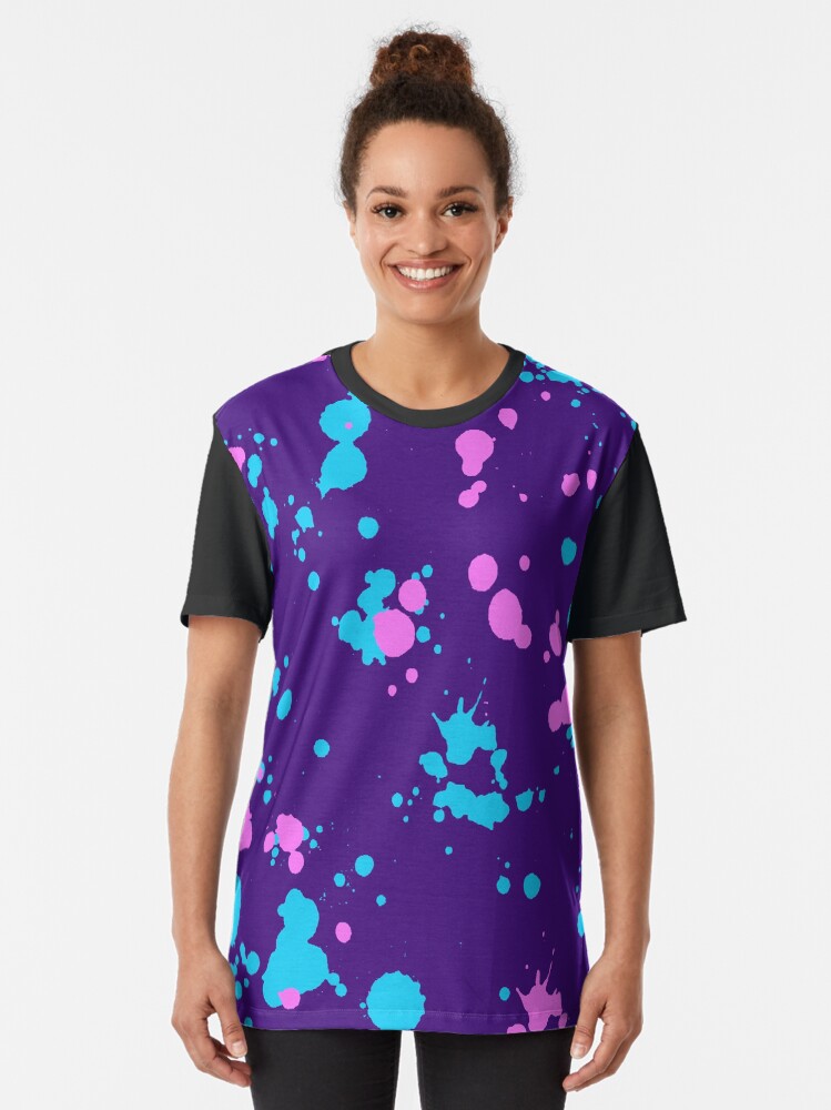 eleven paint splatter shirt