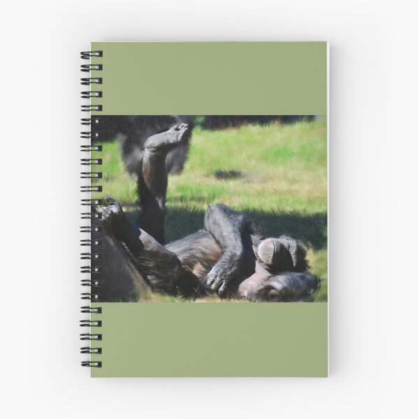Item preview, Chimp Sunbathing designed and sold by Savannah Gibbs.