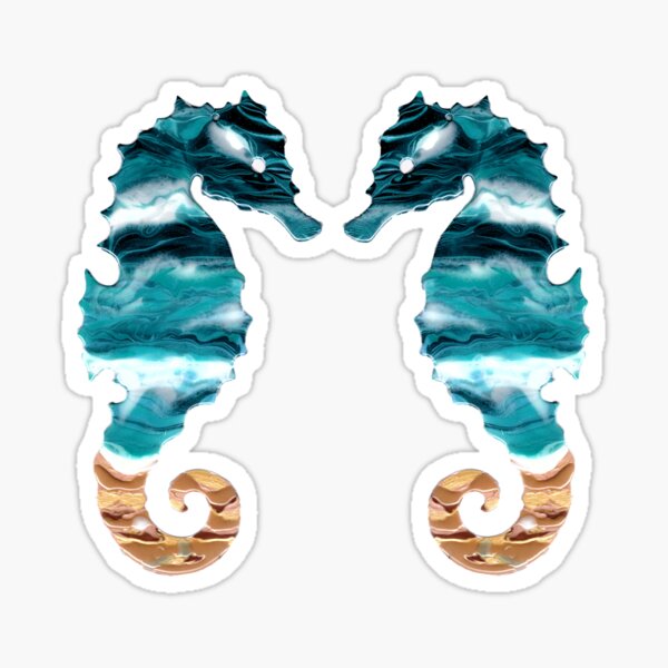 Vista previa del artículo con la obra «Sea Sea Horse», diseñado y vendido por kudzookeeper.