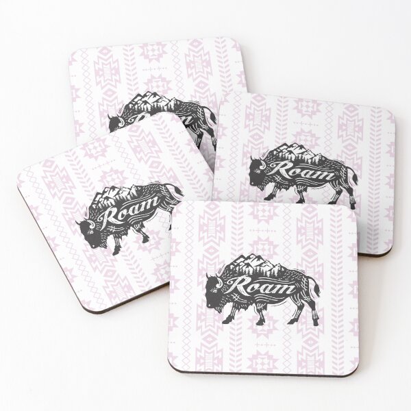 Item preview, Roam Buffalo, Southwest Purple Background designed and sold by MyMaxDesign.