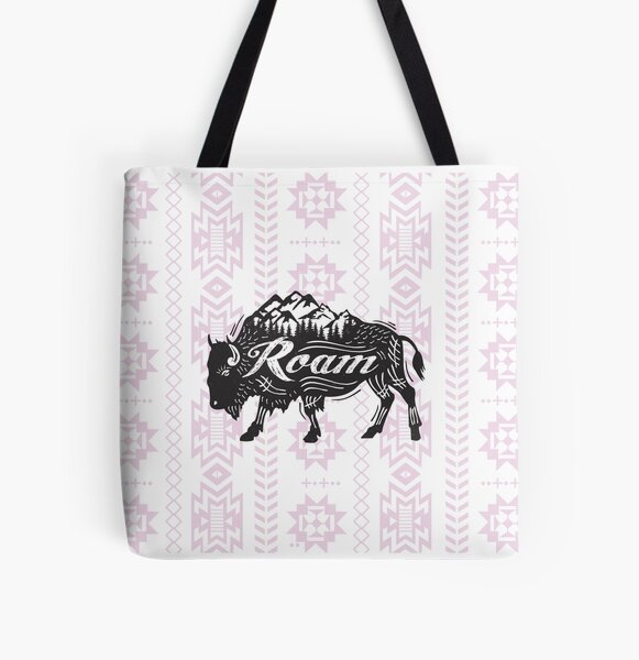 Item preview, Roam Buffalo, Southwest Purple Background designed and sold by MyMaxDesign.