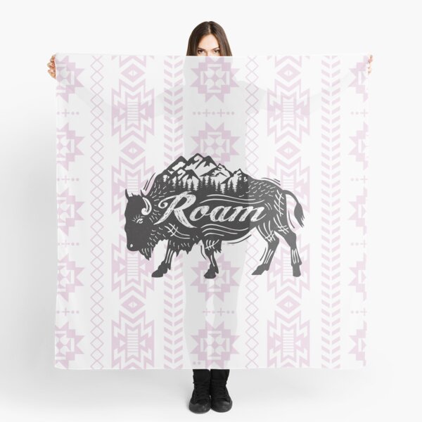Item preview, Roam Buffalo, Southwest Purple Background designed and sold by MyMaxDesign.