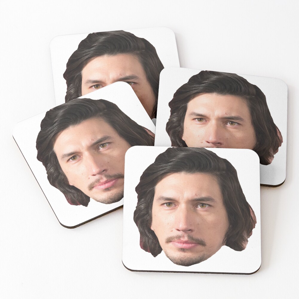 Adam Driver Coasters (Set of 4)