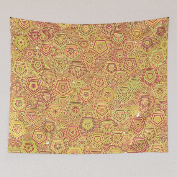 Item preview, Abstract Generative Art color distributed polygons background illustration designed and sold by IuriiVlasenko.