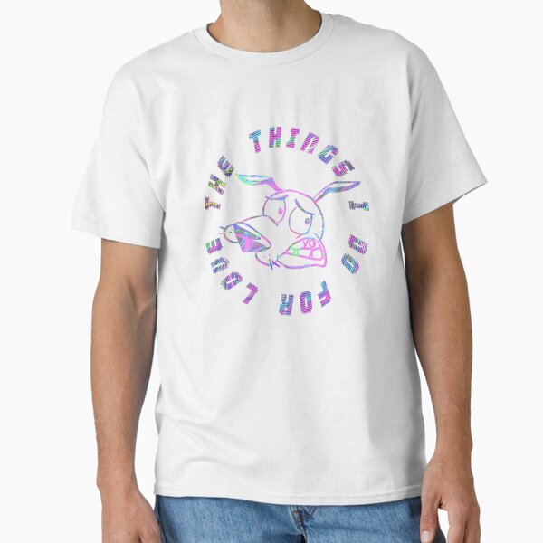Item preview, "The things I do for love" Courage the Cowardly Dog designed and sold by RoserinArt.