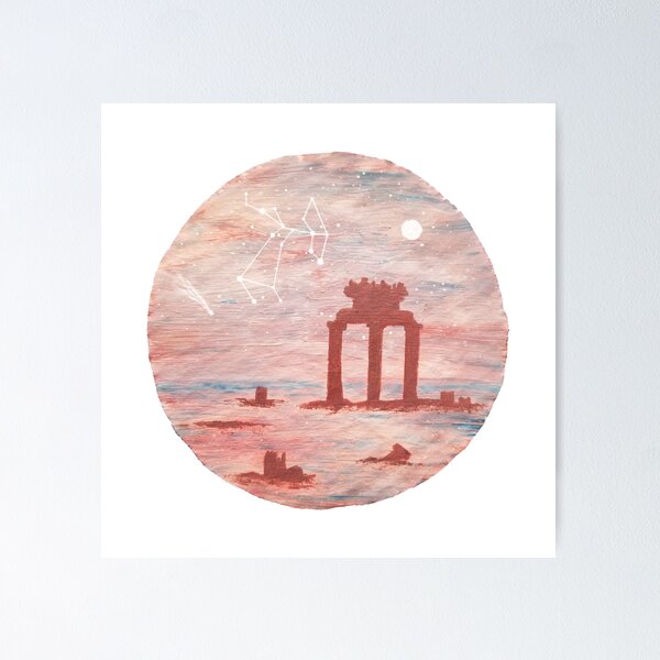 Item preview, Ancient Greece Temple of Athena - Sagittarius designed and sold by CKastellanos.