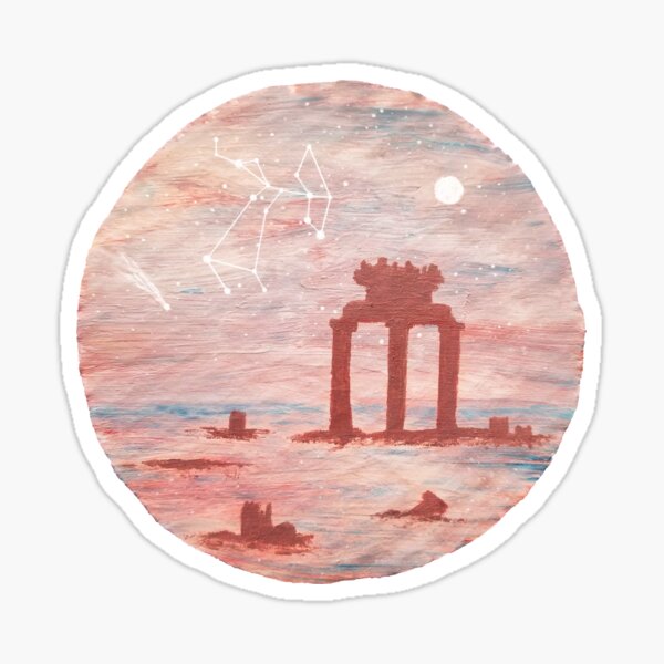 Item preview, Ancient Greece Temple of Athena - Sagittarius designed and sold by CKastellanos.