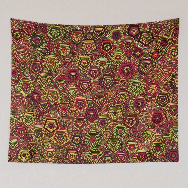 Item preview, Abstract Generative Art color distributed polygons background illustration designed and sold by IuriiVlasenko.