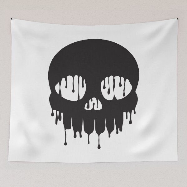 Item preview, Dripping Skull BLACK designed and sold by Zethinova.
