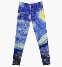 A Starry Night Inspiration Van Gogh Products Leggings