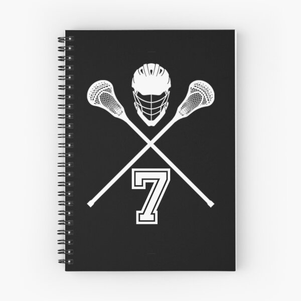 Item preview, Lacrosse Jersey Number 7 Lax Player No #7 Sports Fan Gift designed and sold by theshirtinator.