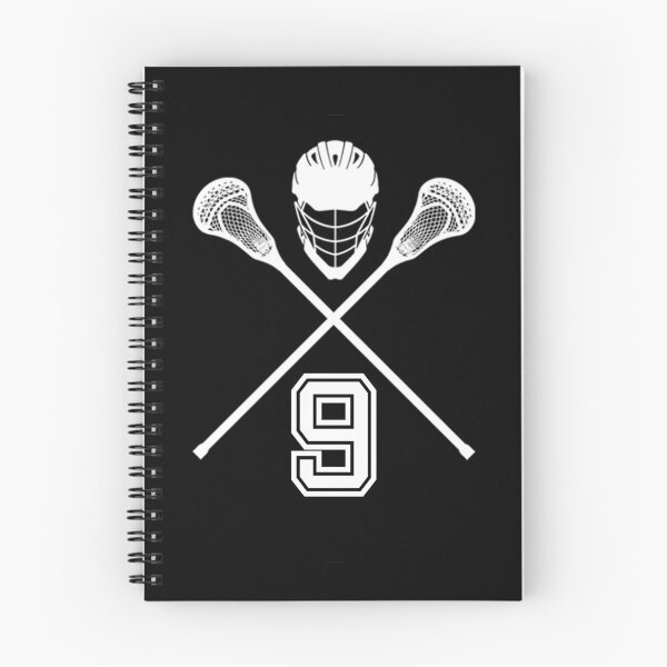 Item preview, Lacrosse Jersey Number 9 Lax Player No #9 Sports Fan Gift designed and sold by theshirtinator.