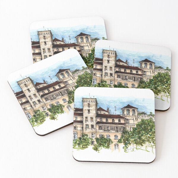 Item preview, Elements Italy cities. Painted sketch, art work and decoration. Postcard. designed and sold by Alexander Sorokopud.