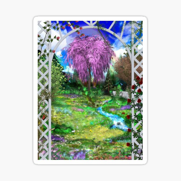 Weeping Garden Sticker
