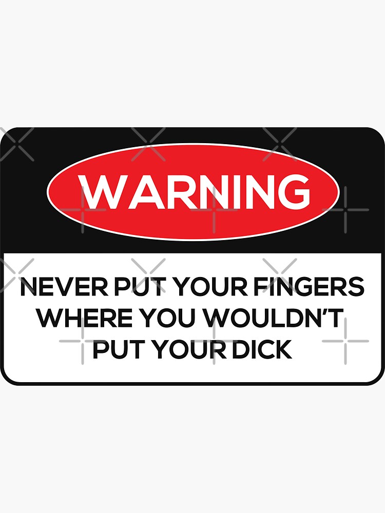 Thumbnail 3 of 3, Sticker, Warning Sign designed and sold by Kowalski71.