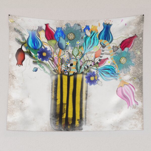 Item preview, Aurora Borealis Australian Floral bouquet Rupydetequila floral Mist designed and sold by rupydetequila.