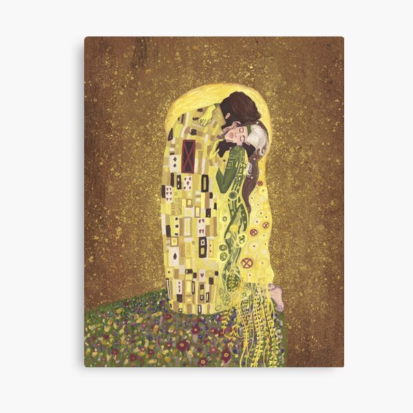 The Kiss Canvas Print