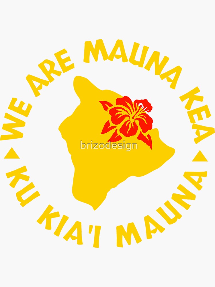 Hawaii Hibiscus We Are Mauna Kea - Ku Kia'i Mauna T-Shirt