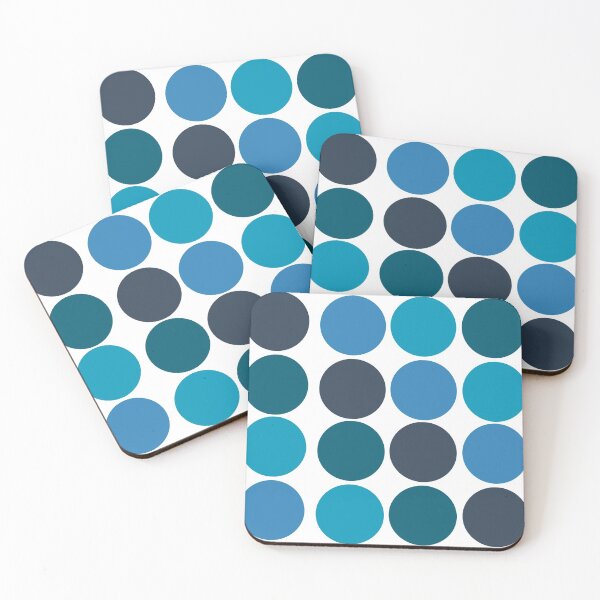 Item preview, Blue Tone Dots designed and sold by ErinLP.