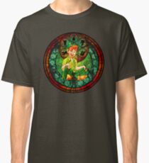 Peter Pan Glasmalerei Classic T-Shirt