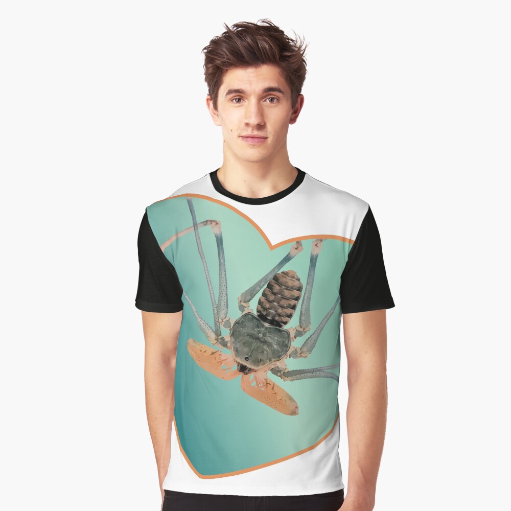 Amblypygi love - Acanthophrynus coronatus Graphic T-Shirt
