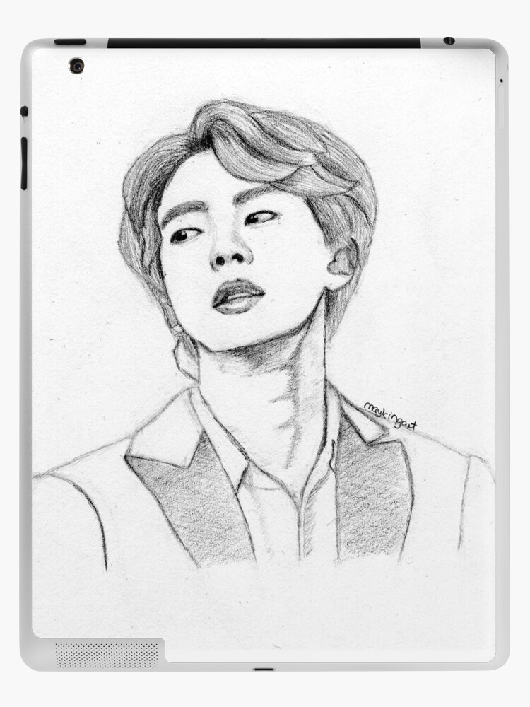 Digital Drawing of BTS Jin. 💜 Speed... - Ani Portrait Page | Facebook