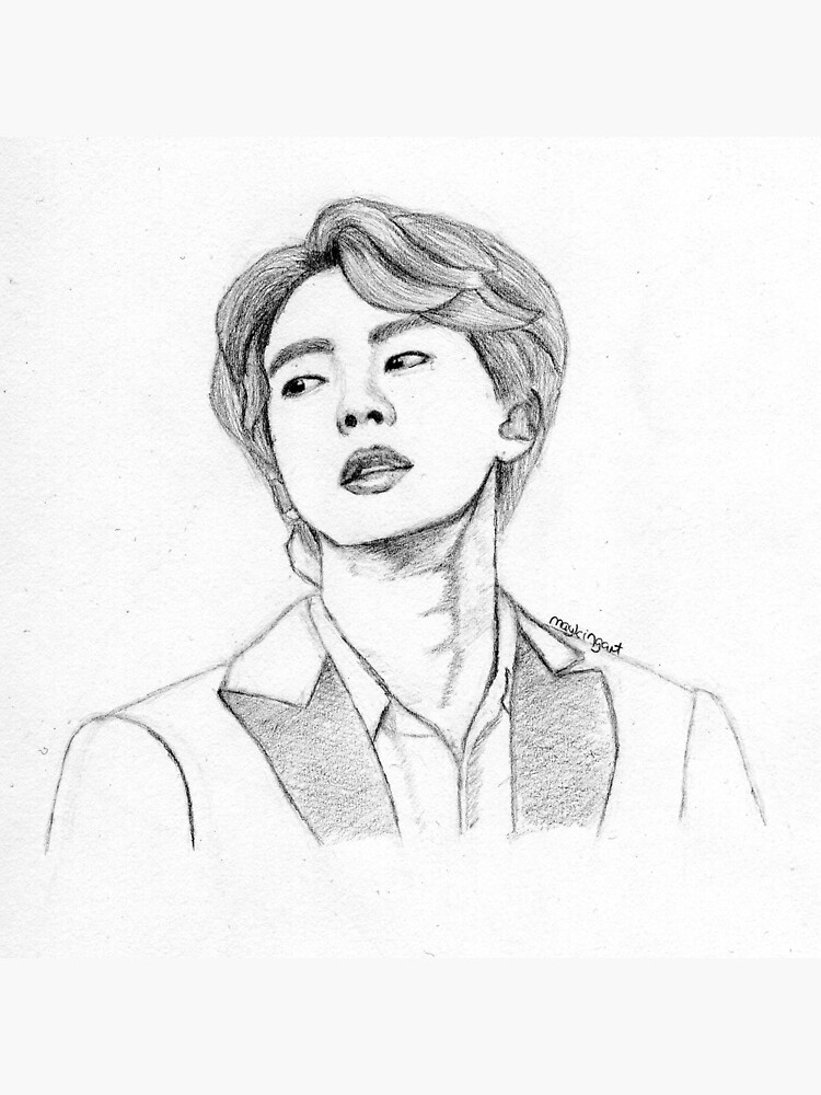 Jin From BTS Drawings