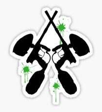 Speed Ball Paintball Sticker