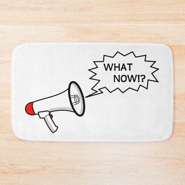Item preview, Megaphone, what now!? designed and sold by ZnDigitalPrints.