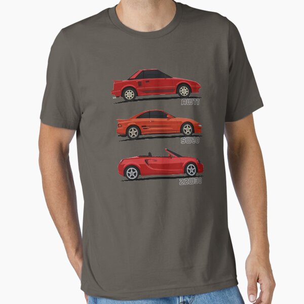 Vista previa del artículo con la obra «Generaciones MR2», diseñado y vendido por AutomotiveArt.