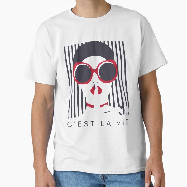 Item preview, Womens C'est La Vie French Saying Such is Life designed and sold by amethystdesign.