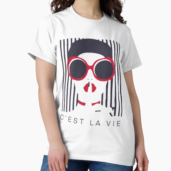 Item preview, Womens C'est La Vie French Saying Such is Life designed and sold by amethystdesign.