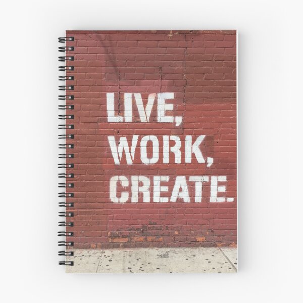 Item preview, Live, Work, Create designed and sold by Sydney Simon.