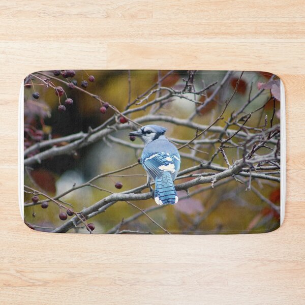 Item preview, Blue Jay in the Autumn designed and sold by mokacat.