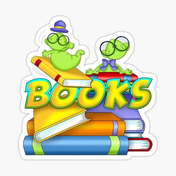 Bookworms Know Stuff Sticker