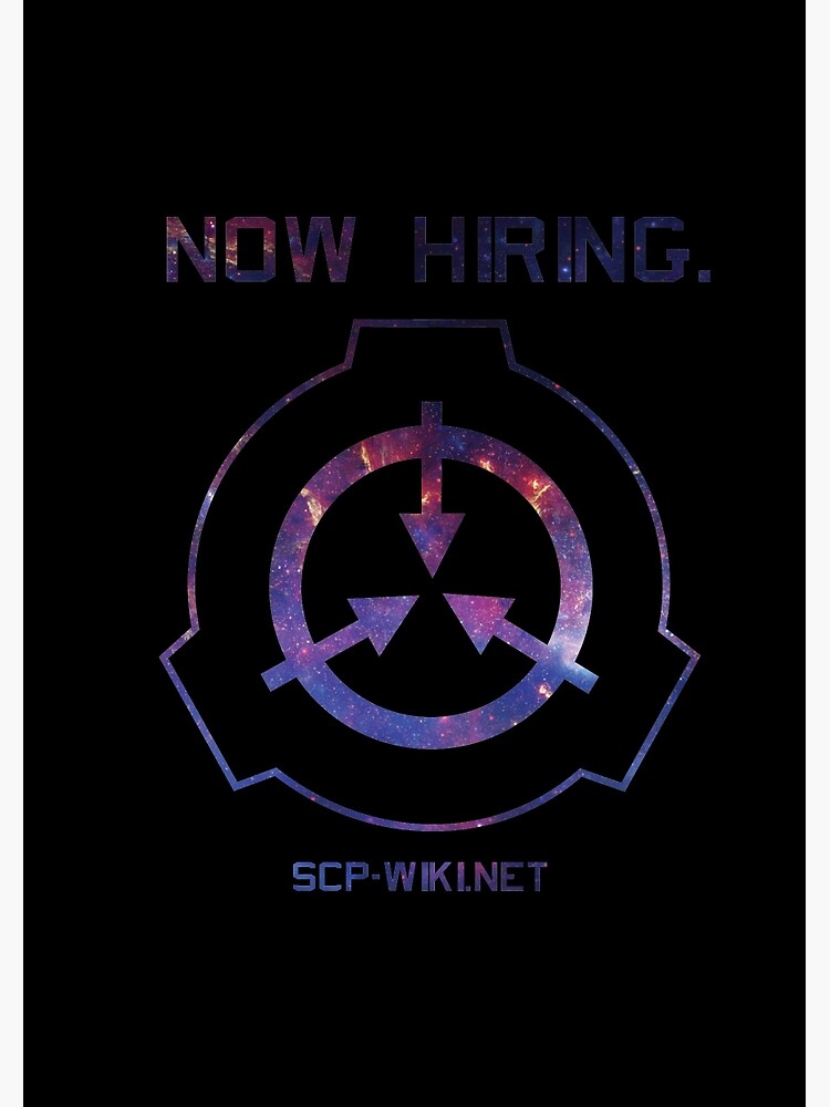 SCP: Now hiring Art Print for Sale by vandalmakesstuf