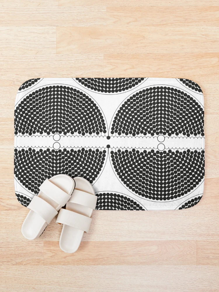 Thumbnail 1 of 6, Bath Mat, Muisca pattern designed and sold by Creative Rafa.