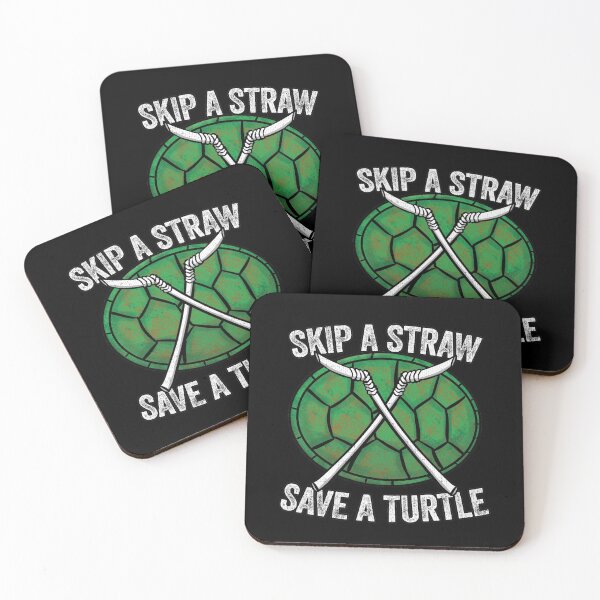 Item preview, Skip A Straw Save A Turtle Anti Pollution Shell designed and sold by wrestletoys.