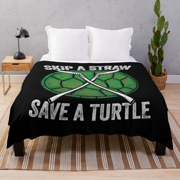 Item preview, Skip A Straw Save A Turtle Anti Pollution Shell designed and sold by wrestletoys.
