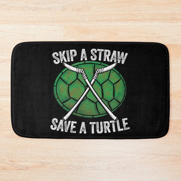 Item preview, Skip A Straw Save A Turtle Anti Pollution Shell designed and sold by wrestletoys.
