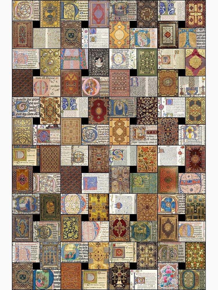 Illuminated Manuscript by Montage-Madness