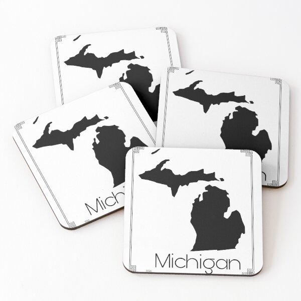 Item preview, Michigan designed and sold by Custom-Heraldry.
