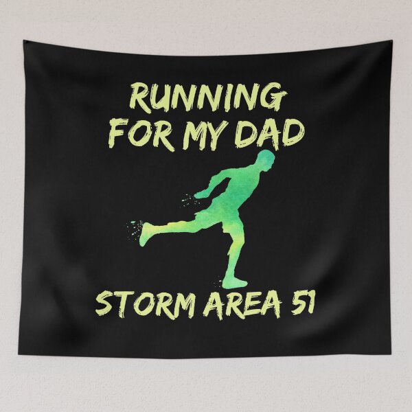 Item preview, Storm Area 51 Running for Dad designed and sold by wilsonellis.