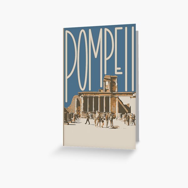 Item preview, Pompeii Italian Postcard designed and sold by eengle.