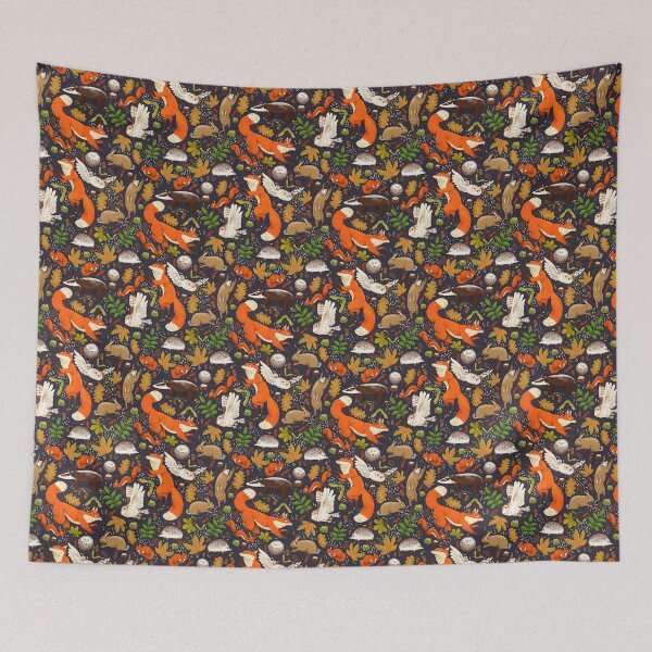 Item preview, UK Woodland pattern designed and sold by IsabelleWoody.