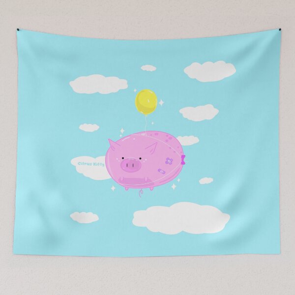 Item preview, When Pigs Float designed and sold by CitrusKitty.