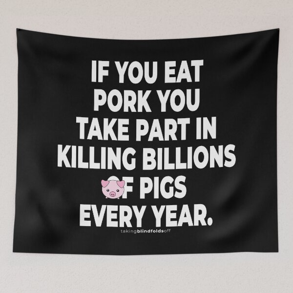 Item preview, Vegan Activist Graphics #takingblindfoldsoff 17 designed and sold by blindfoldsoff.