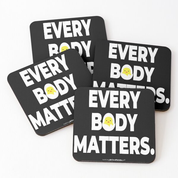 Item preview, Every body matters - Vegan Activist Graphics #takingblindfoldsoff 18 designed and sold by blindfoldsoff.