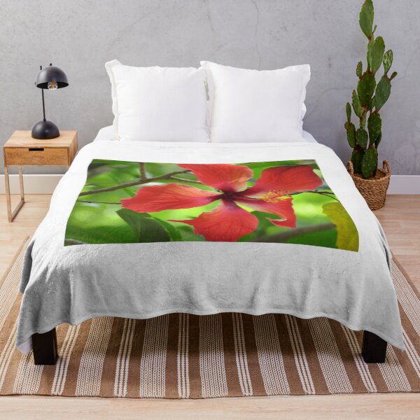 Item preview, Red Hibiscus Flower Photo designed and sold by abacoian.